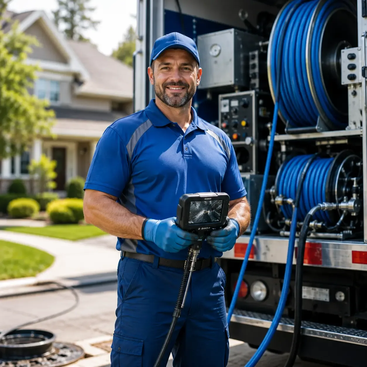 Local outdoor drain cleaning specialists in Iron River, MI